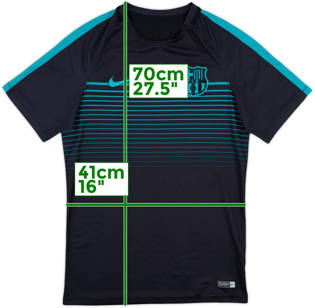 2016-17 Barcelona Nike Training Shirt - 5/10 - (S)