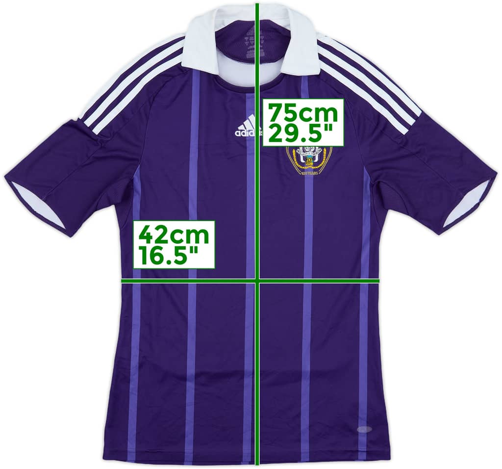 2008-09 Anderlecht Centenary Away Shirt - 6/10 - (S)