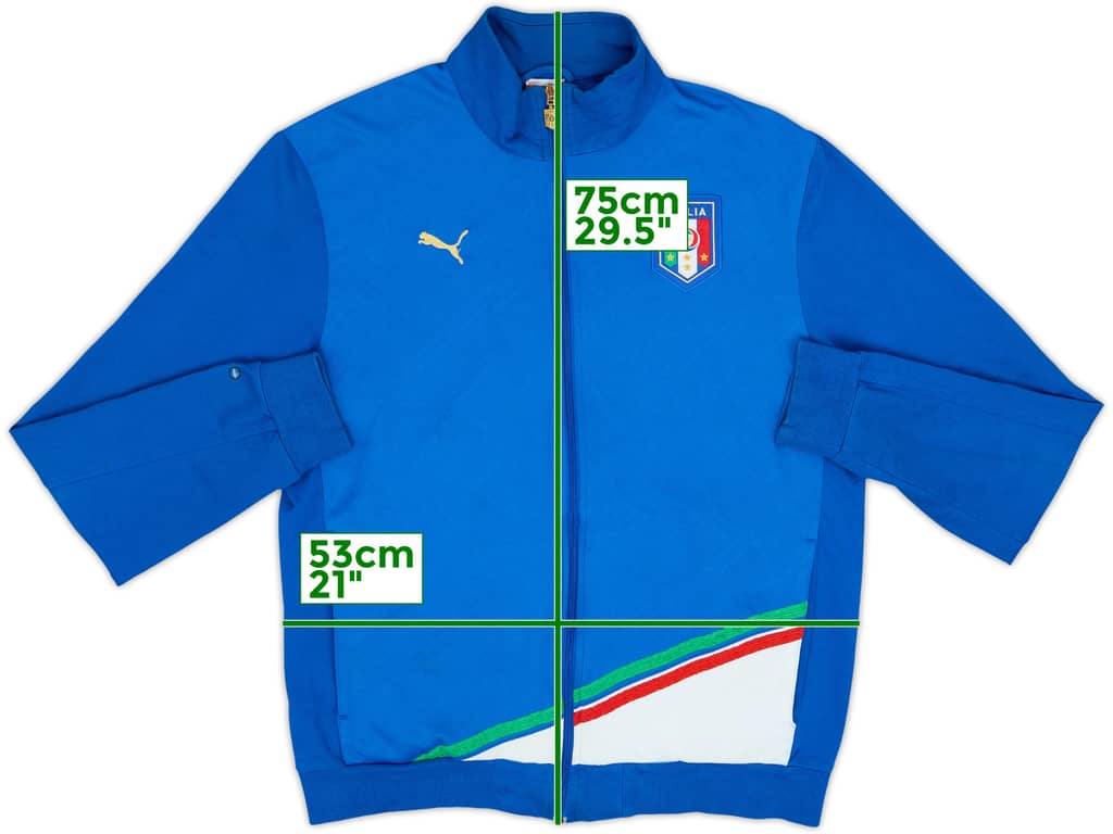 2010-11 Italy Puma Track Jacket - 7/10 - (L)