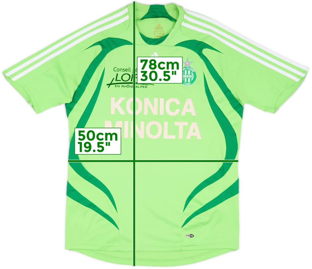 2007-08 Saint Etienne Away Shirt - 7/10 - (M)