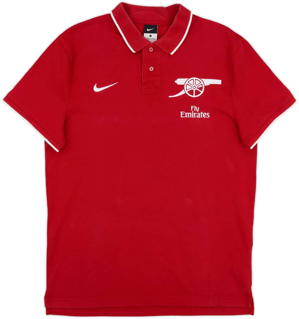2010-11 Arsenal Nike Polo Shirt - 8/10 - (L)