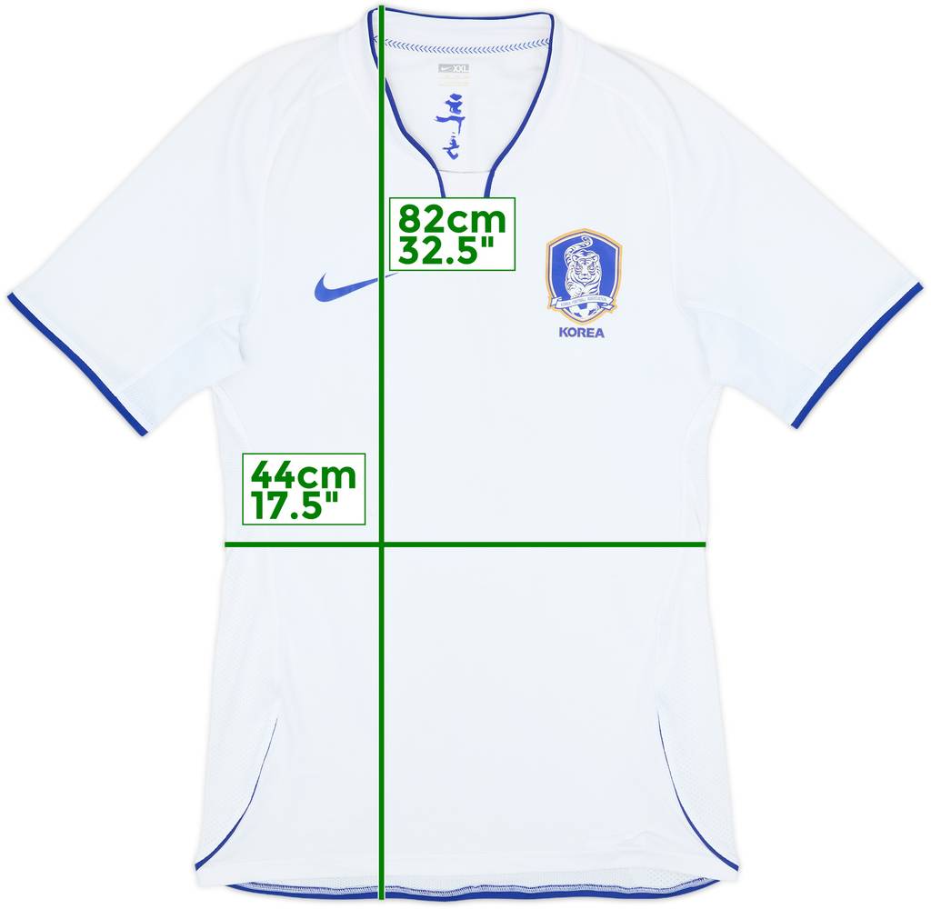 2008-10 South Korea Authentic Away Shirt - 7/10 - (XXL)