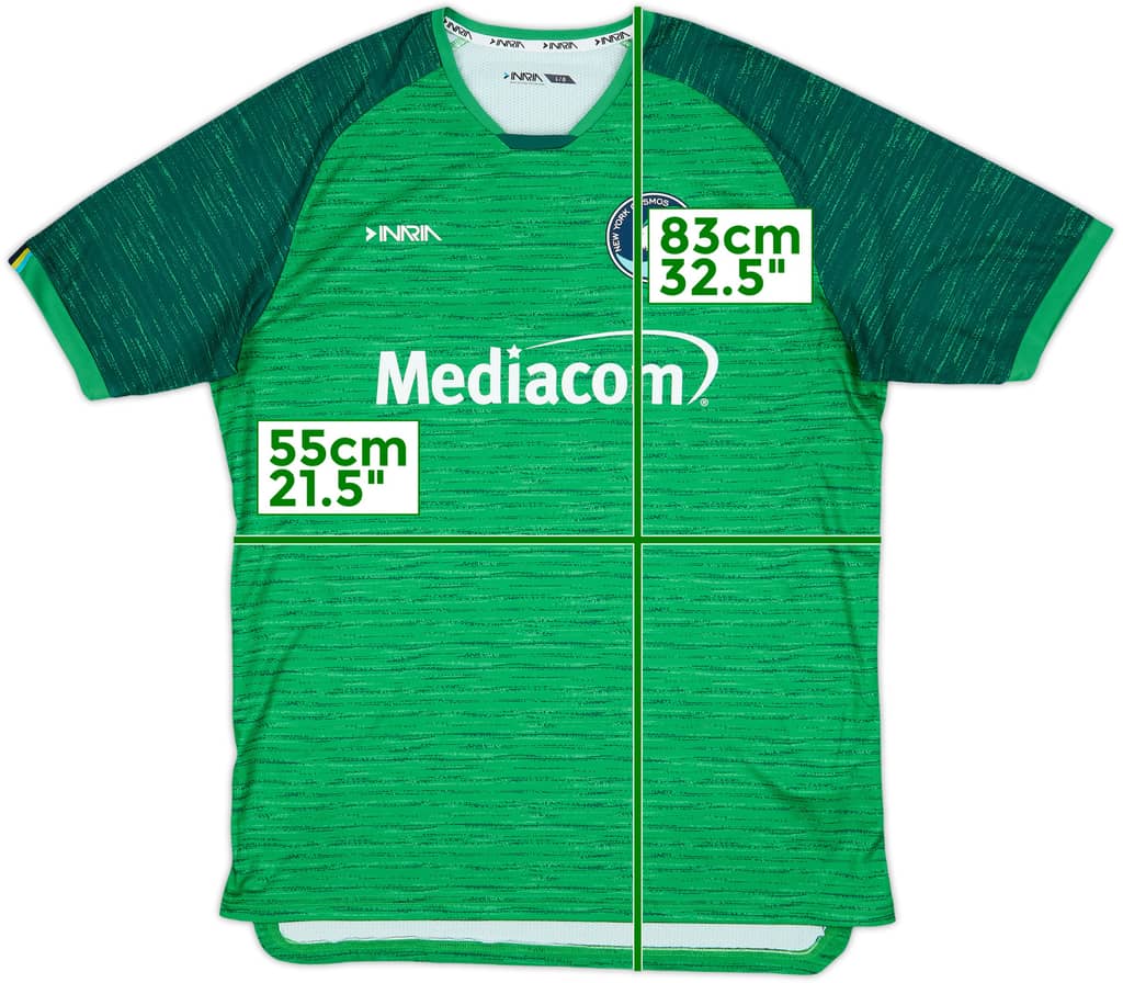 2020-21 New York Cosmos Home Shirt - 8/10 - (L)