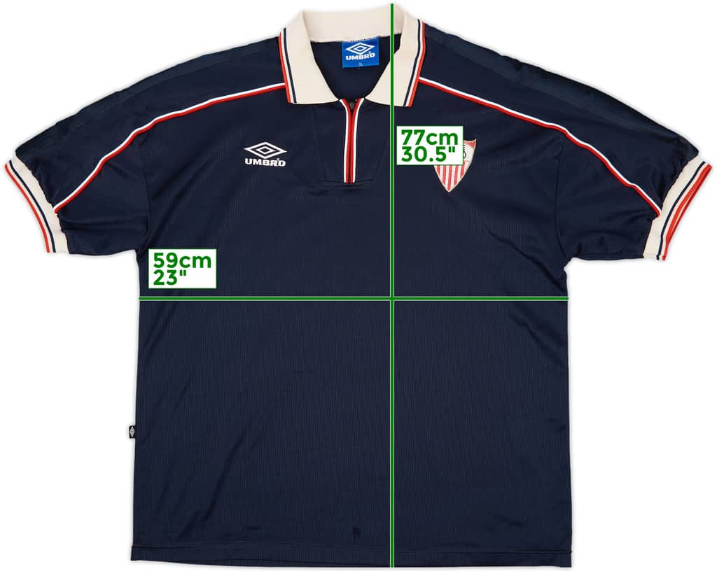 1999-01 Sevilla Third Shirt - 5/10 - (XL)