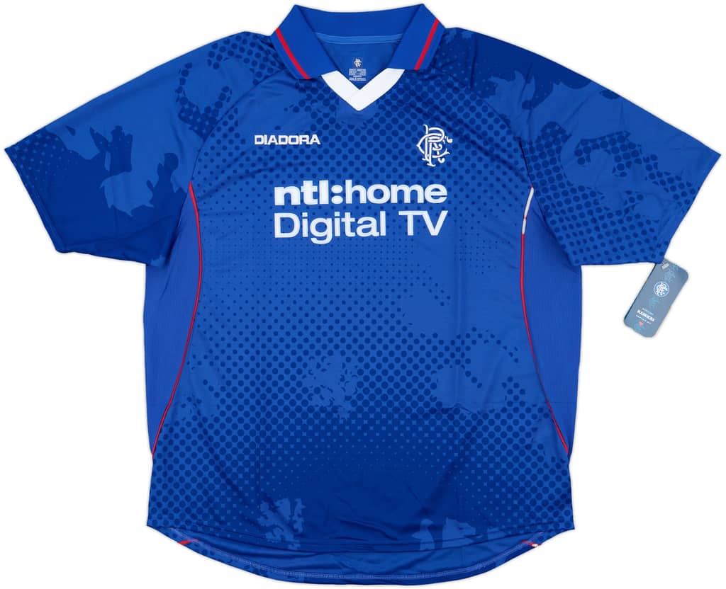 2002-03 Rangers Home Shirt (XL)