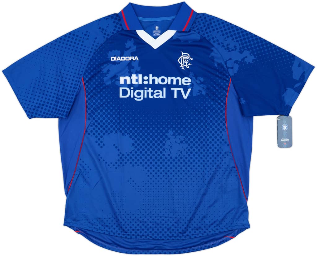 2002-03 Rangers Home Shirt (XXL)