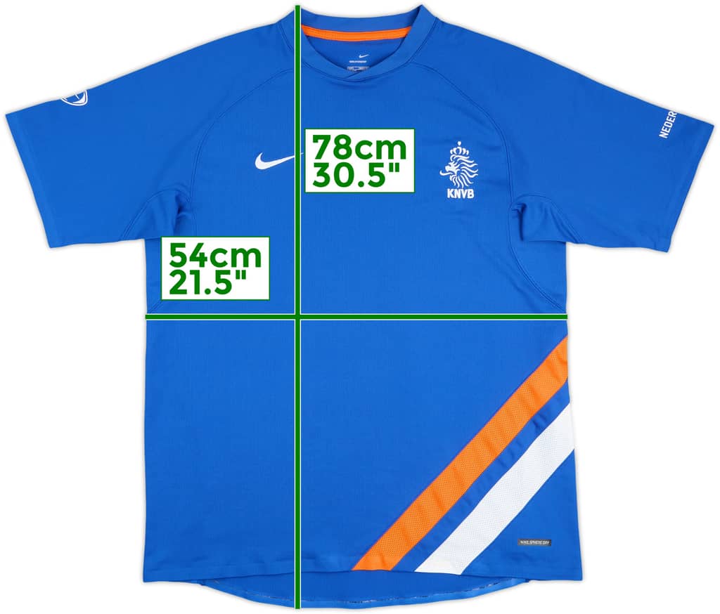 2006-08 Netherlands Nike Training Shirt - 9/10 - (L)