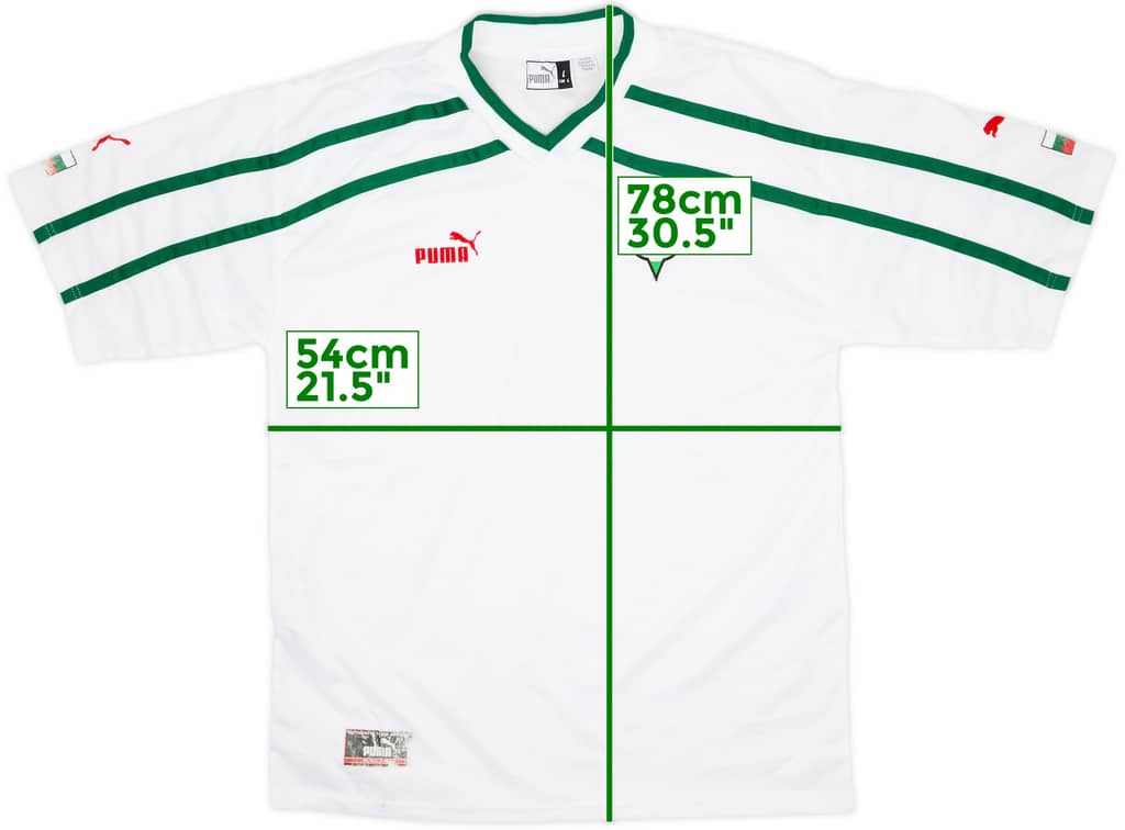 2000-02 Bulgaria Home Shirt - 7/10 - (L)