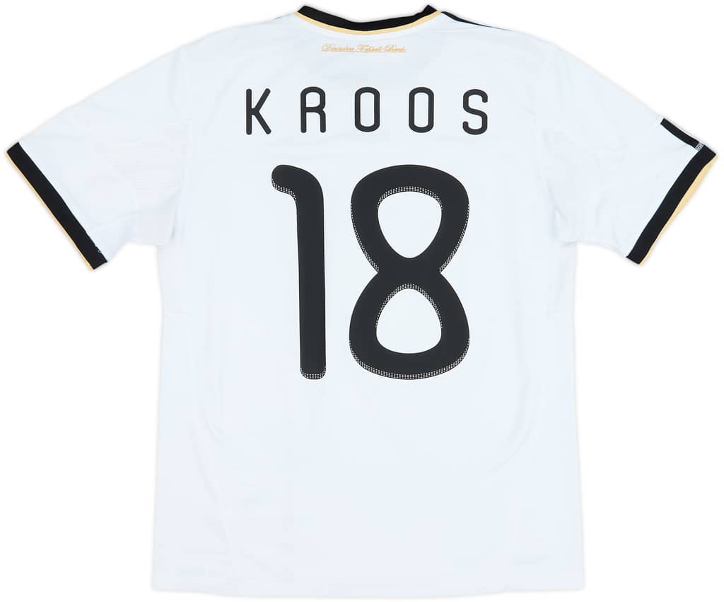 2010-11 Germany Home Shirt Kroos #18 - 7/10 - (XL.Boys)