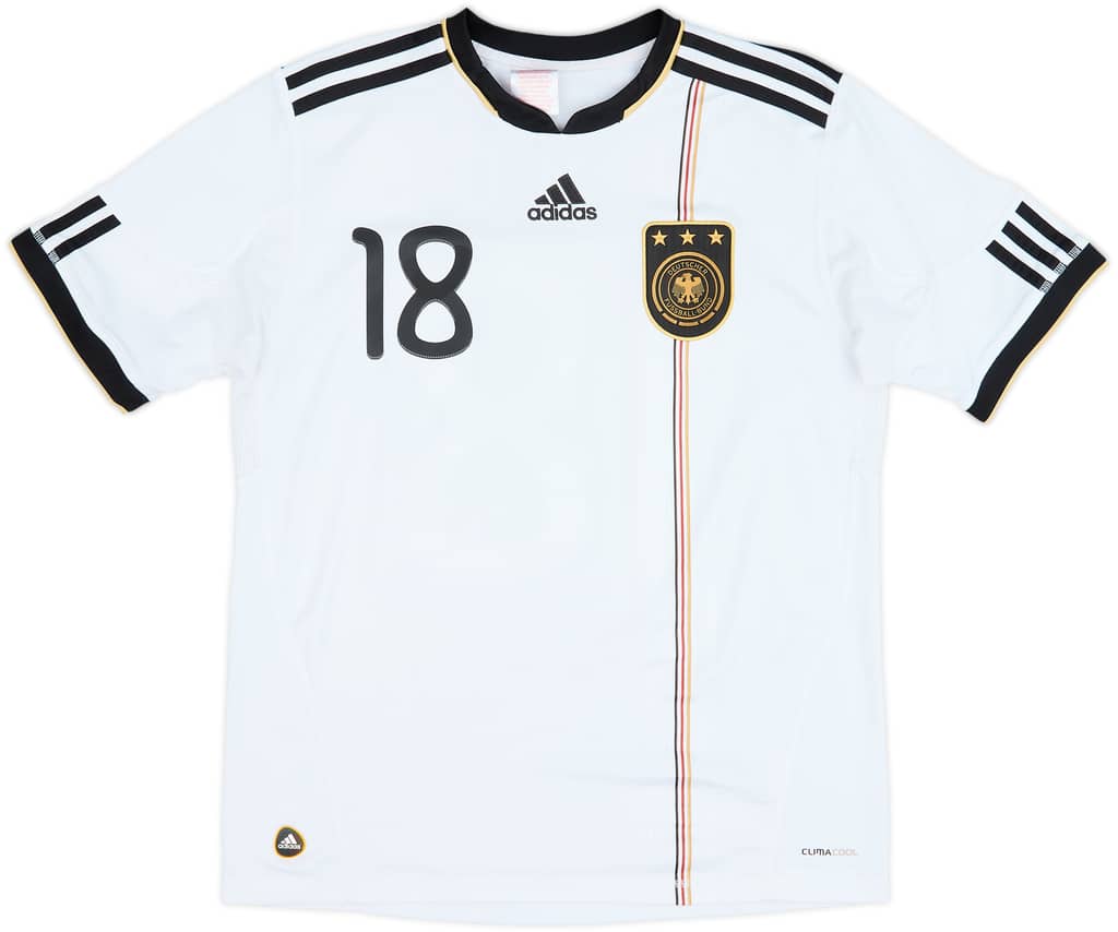 2010-11 Germany Home Shirt Kroos #18 - 7/10 - (XL.Boys)