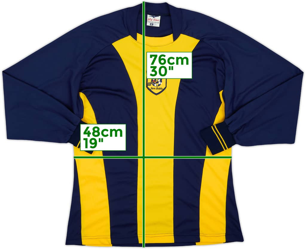 2006-07 Juve Stabia Fly Line Training L/S Shirt - 8/10 - (XL)