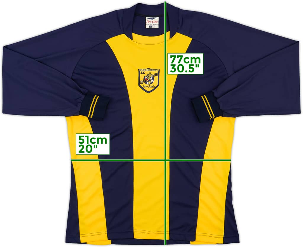 2006-07 Juve Stabia Fly Line Training L/S Shirt - 8/10 - (XL)