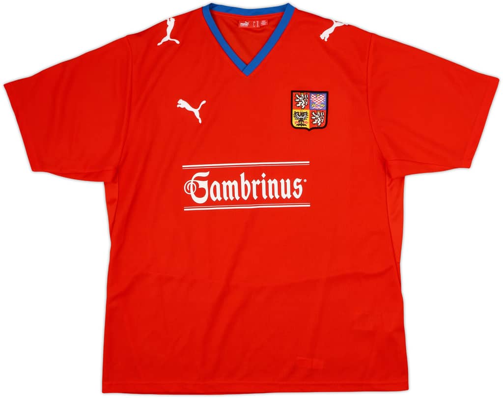 2008-09 Czech Republic Basic Home Shirt - 10/10 - (XL)