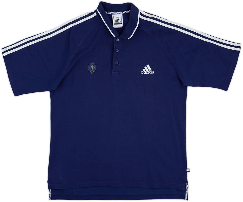 1998 Coupe du Monde adidas Polo Shirt - 9/10 - (L)