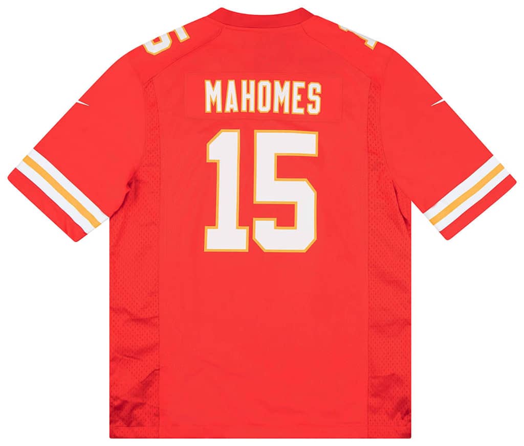 2017-23 Kansas City Chiefs Mahomes #15 Nike Game Home Jersey (L)