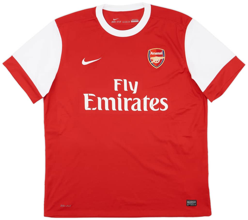 2010-11 Arsenal Home Shirt Fabregas #4 - 5/10 - (XL)