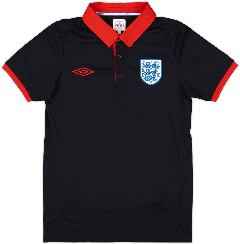 2010-11 England Umbro Polo Shirt - 10/10 - (S)