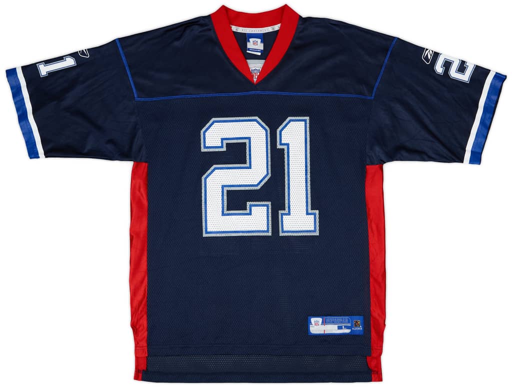 2005-06 Buffalo Bills McGahee #21 Reebok On Field Home Jersey - 8/10 - (L)