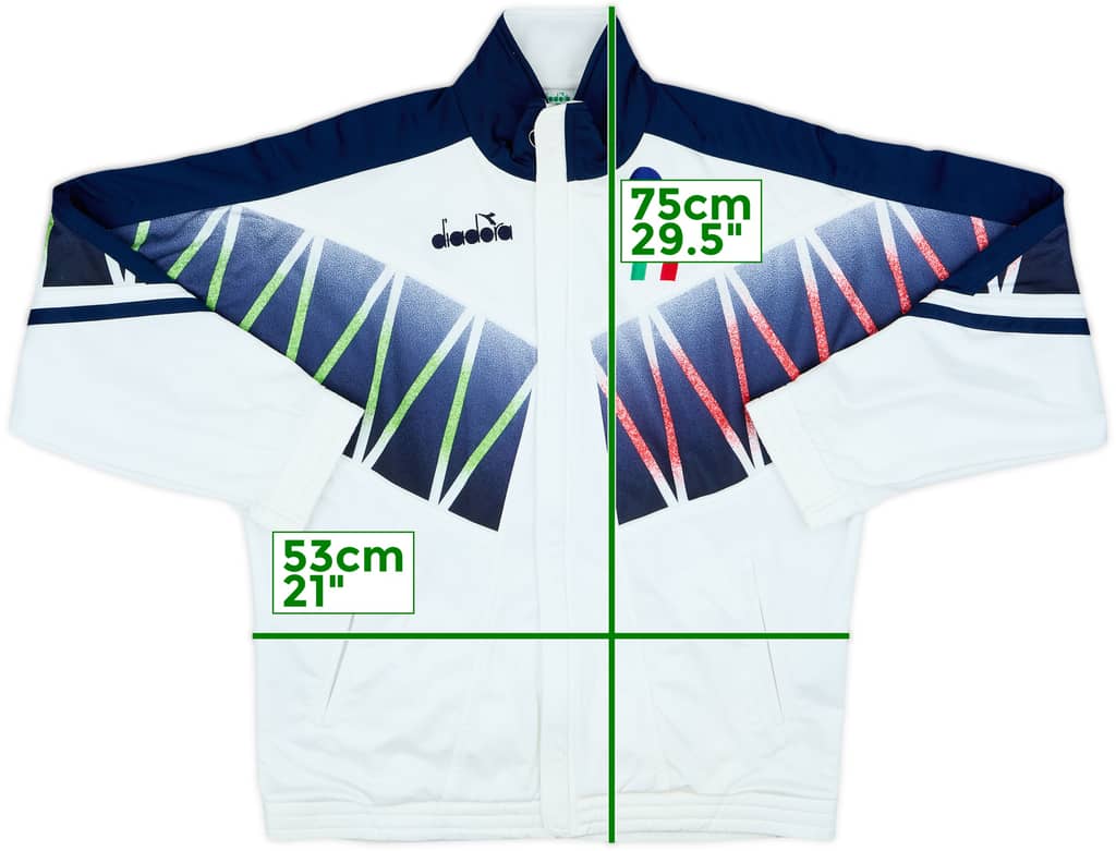 1994 Italy Diadora Track Jacket - 6/10 - (M)