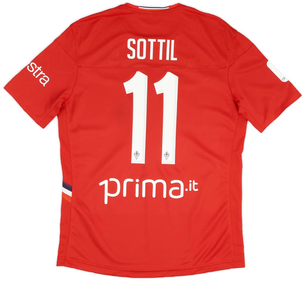 2019-20 Fiorentina Match Issue Fifth Shirt Sottil #11 - 5/10 - (L)