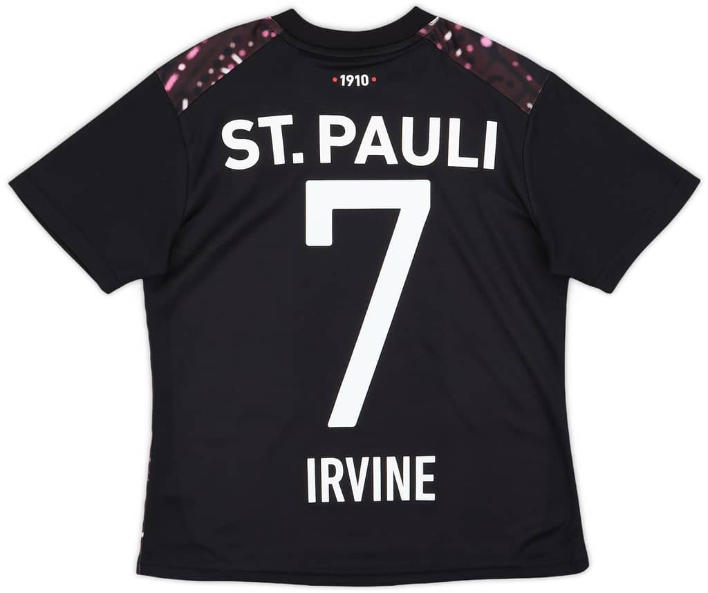2022-23 St Pauli Third Shirt Irvine #7