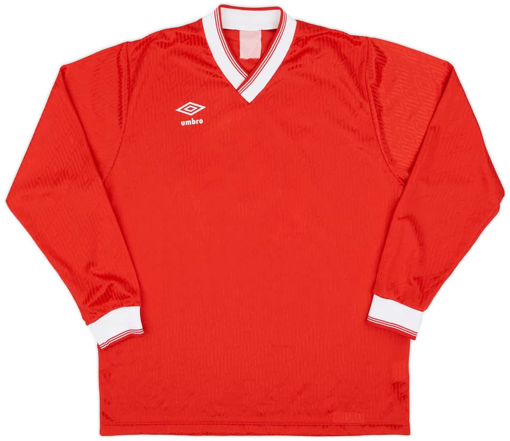 1990s Umbro Template L/S Shirt #14 - 9/10 - (L)