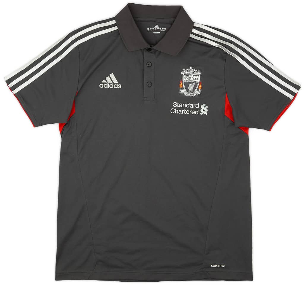 2011-12 Liverpool adidas Polo Shirt - 8/10 - (M)