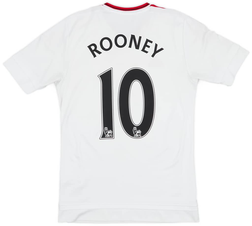 2015-16 Manchester United Away Shirt Rooney #10 - 5/10 - (XS)