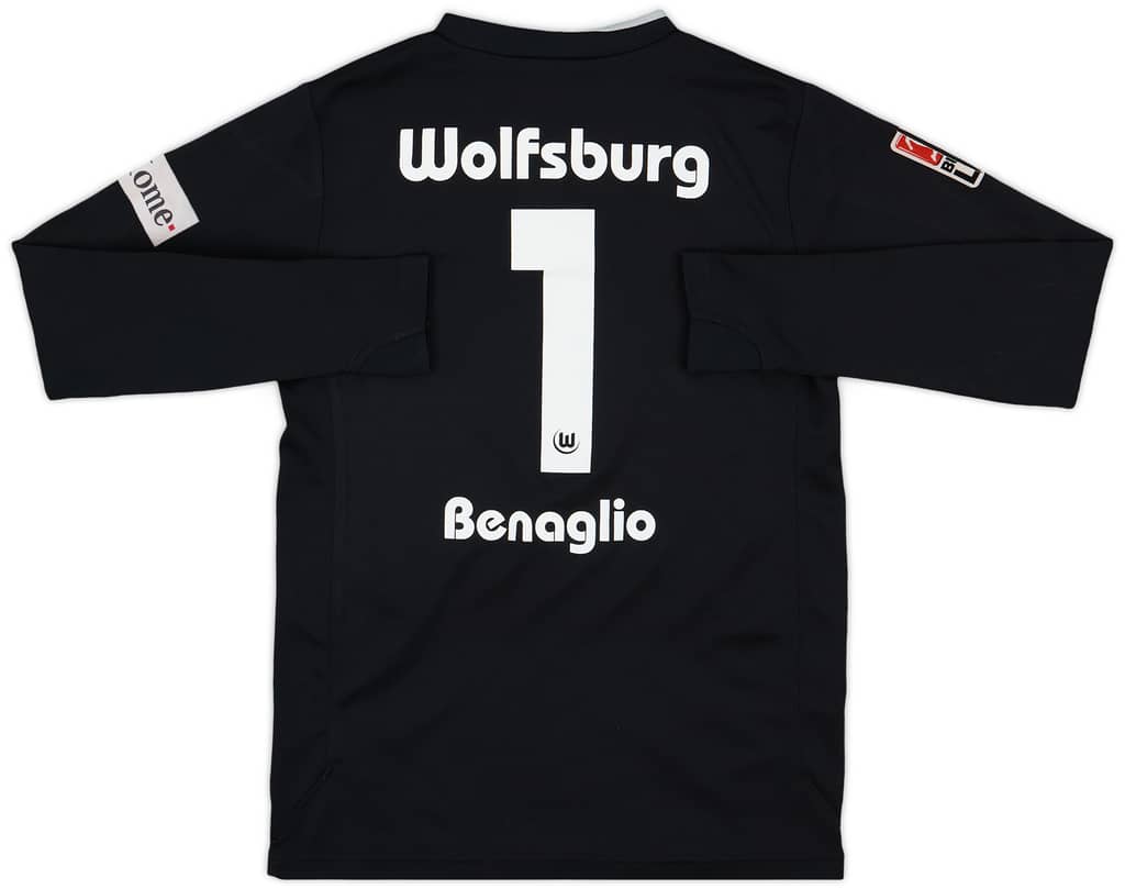 2008-09 Wolfsburg GK Shirt Benaglio #1 - 8/10 - (XL.Boys)