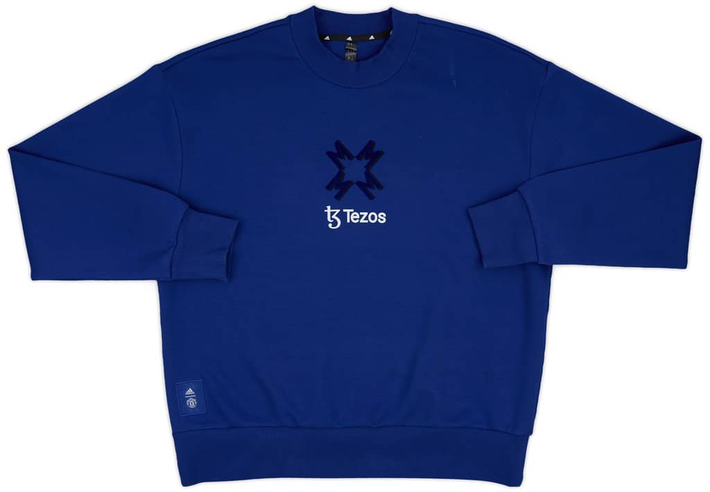 2024-25 Manchester United Player Issue Seasonal Sweat Top - As New