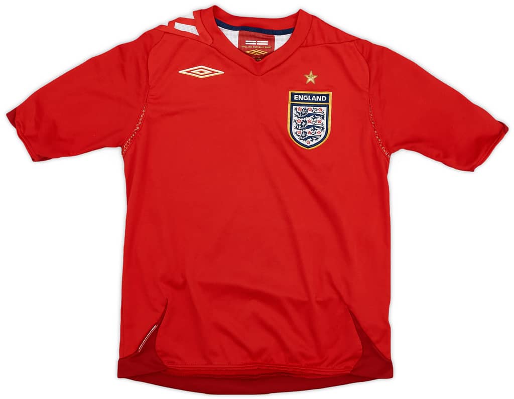 2006-08 England Away Shirt - 7/10 - (S.Boys)