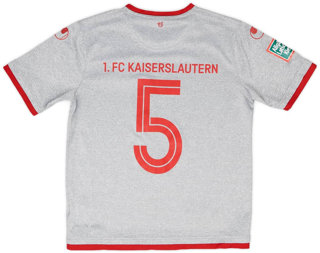 2017-18 Kaiserslautern Away Shirt #5 - 9/10 - (S)