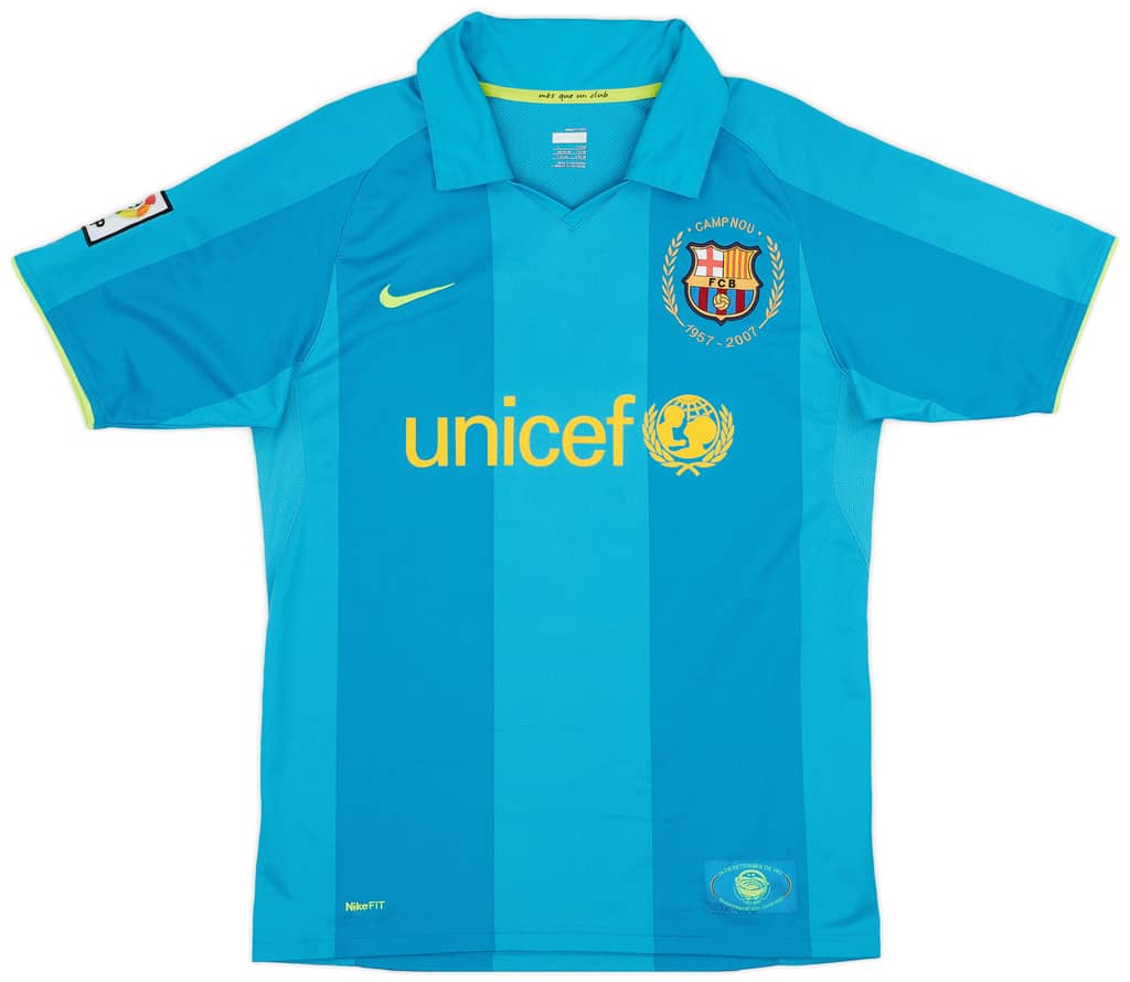 2007-09 Barcelona Away Shirt Messi #19 - 8/10 - (S)