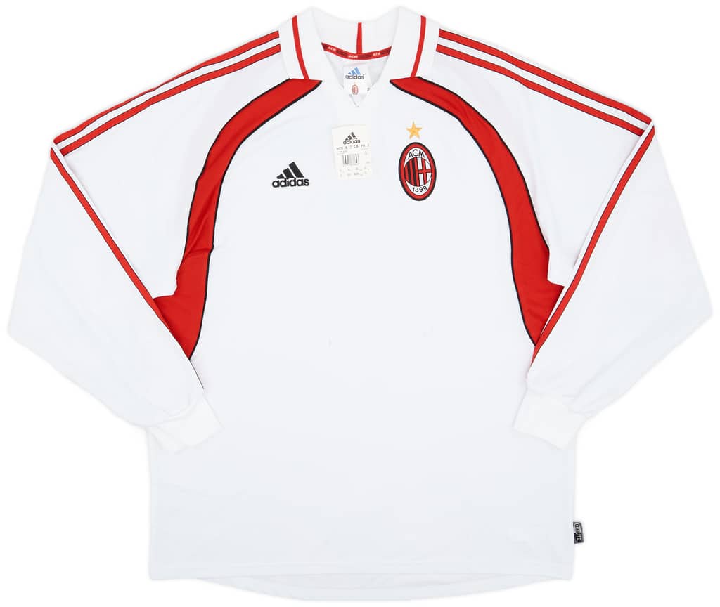 2000-02 AC Milan Away L/S Shirt Shevchenko #7 (XL)
