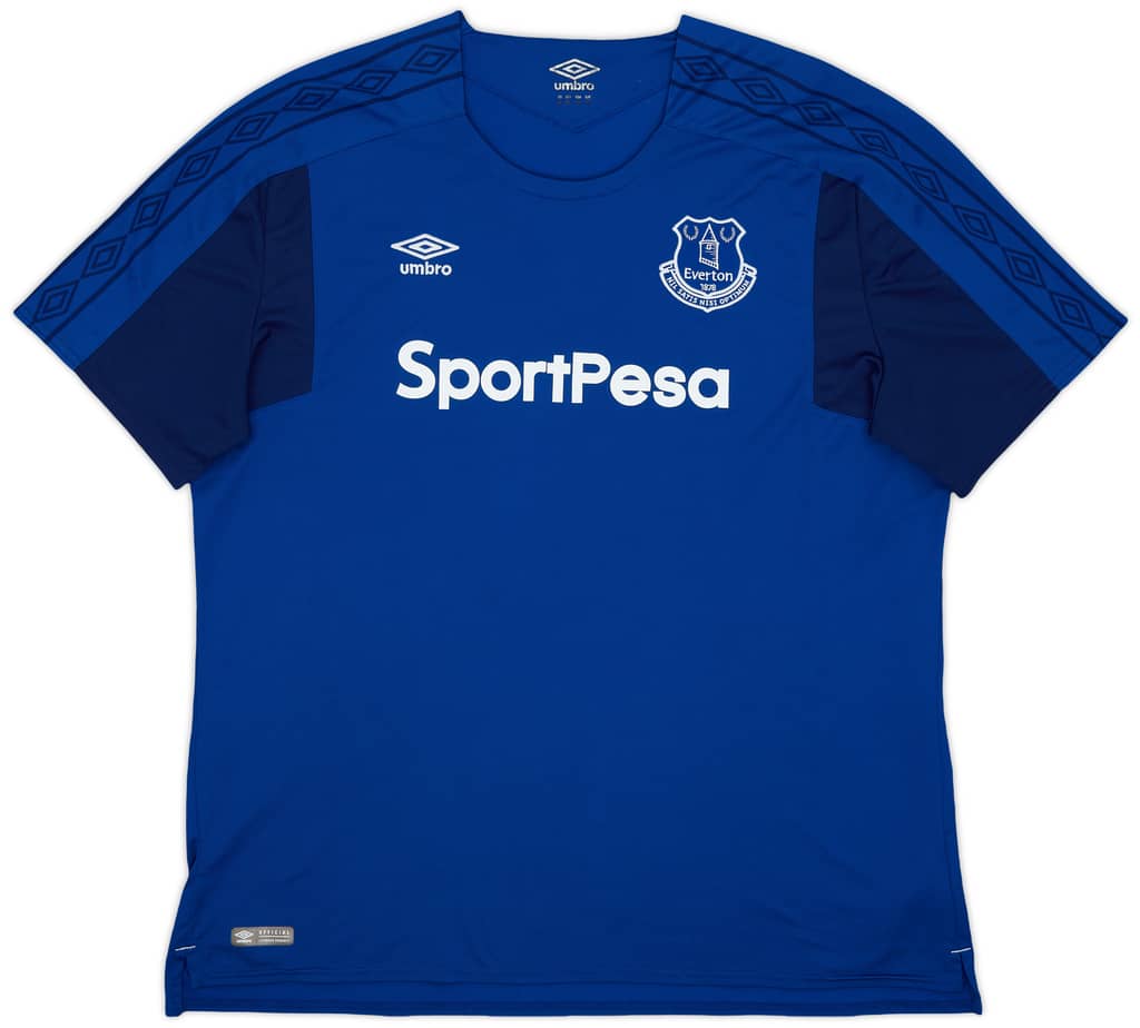 2017-18 Everton Home Shirt Baines #3 - 9/10 - (XXL)