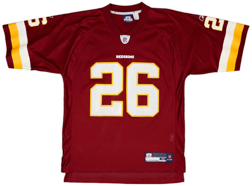 2007 Washington Redskins Portis #26 Reebok On Field Home Jersey - 9/10 - (M)