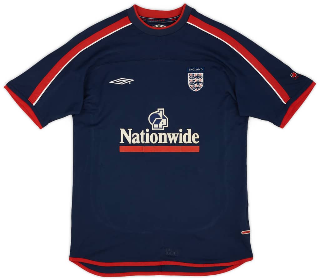 2001-02 England Umbro Training Shirt - 6/10 - (L)