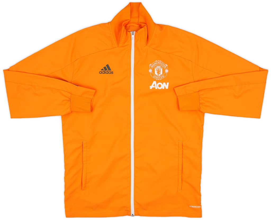 2020-21 Manchester United adidas Track Jacket - 8/10 - (M)