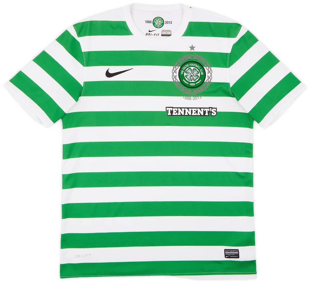 2012-13 Celtic '125th Anniversary' Home Shirt - 9/10 - (M)
