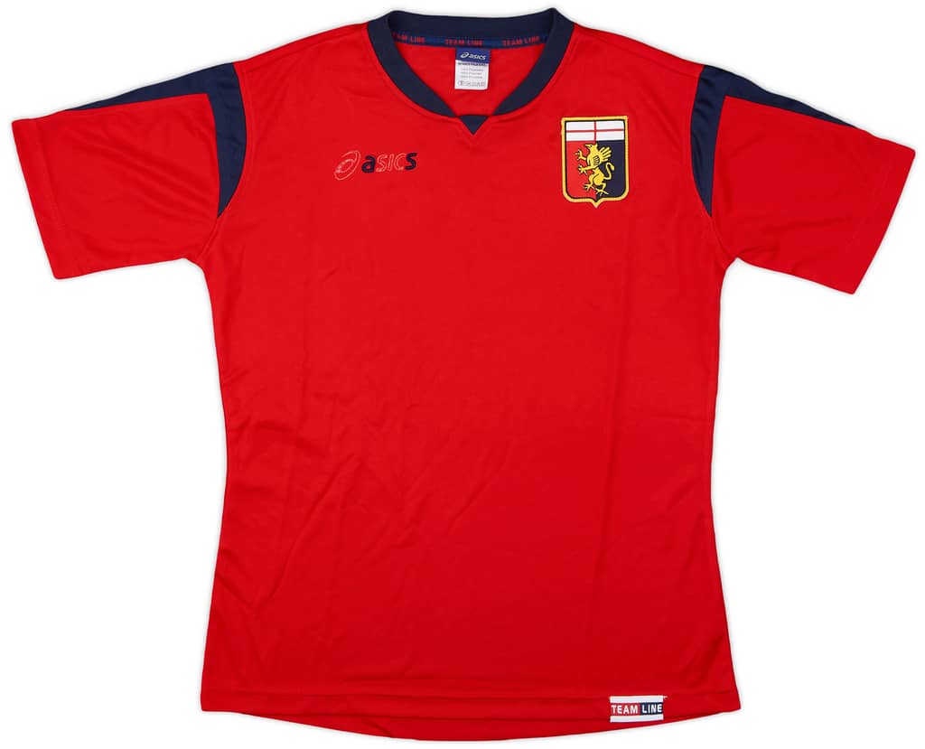 2009-10 Genoa Asics Training Shirt - 4/10 - (XL.Boys)