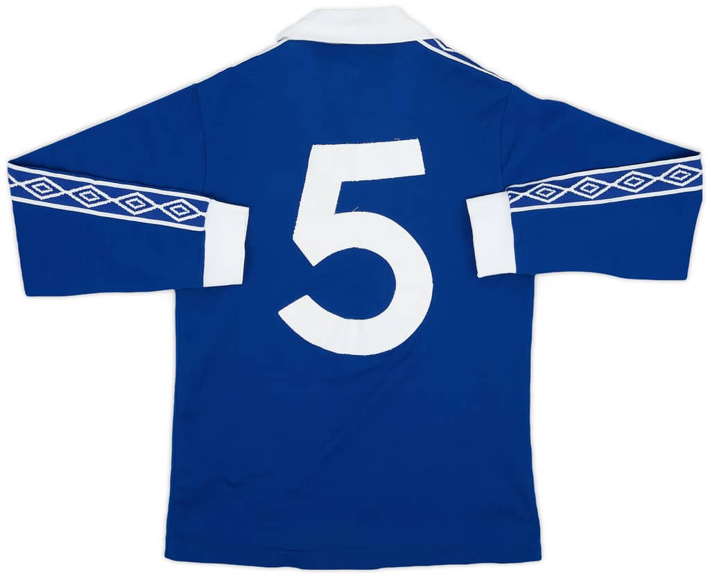 1979-82 Everton Home Shirt #5 - 9/10 - (S)