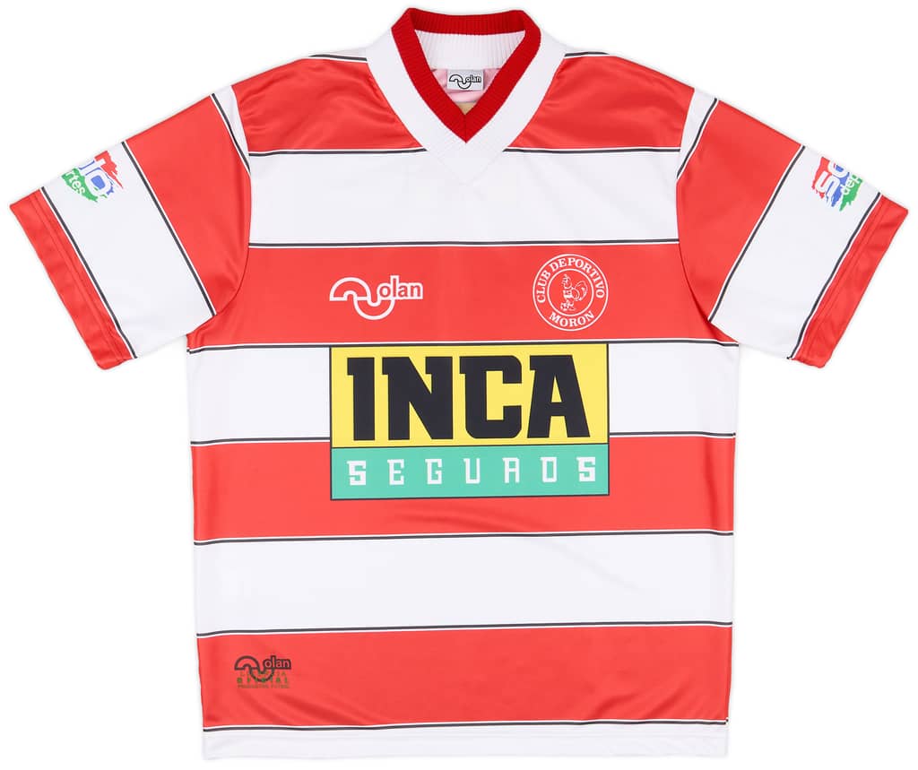 1995-96 Deportivo Moron Olan Reissue Home Shirt