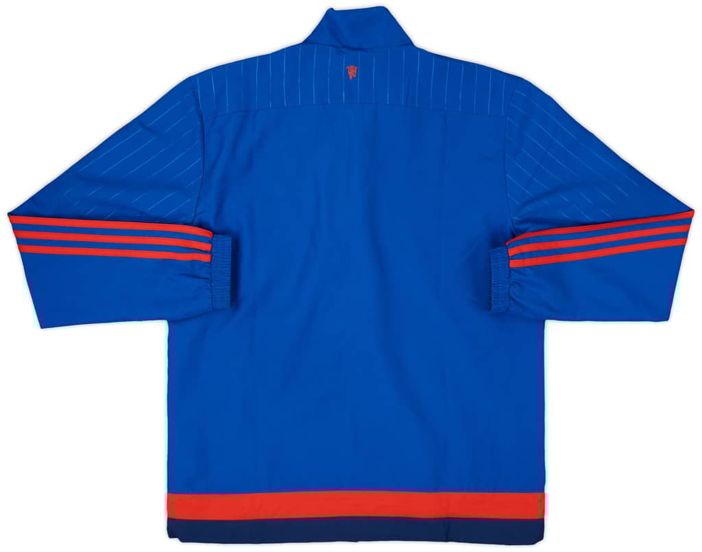 2015-16 Manchester United adidas Track Jacket - 9/10 - (S)