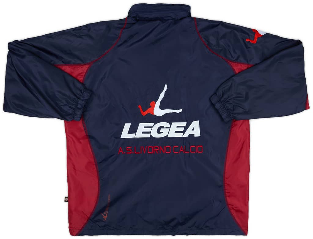2008-09 Livorno Legea Training Rain Jacket - 7/10 - (M)