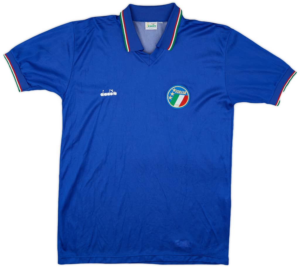 1986-90 Italy Home Shirt - 9/10 - (L)