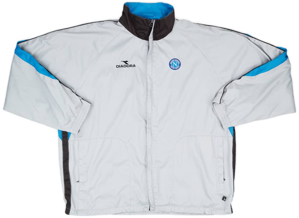 2002-03 Napoli Diadora Track Jacket - 7/10 - (XL)