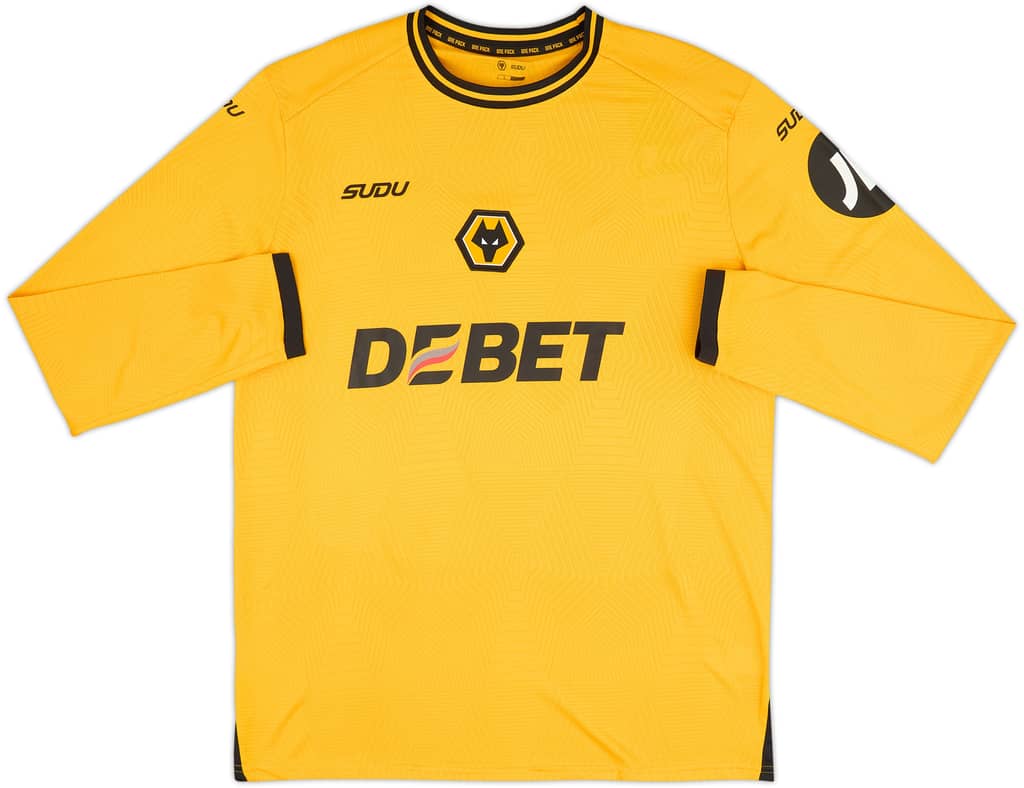 2024-25 Wolves Home L/S Shirt