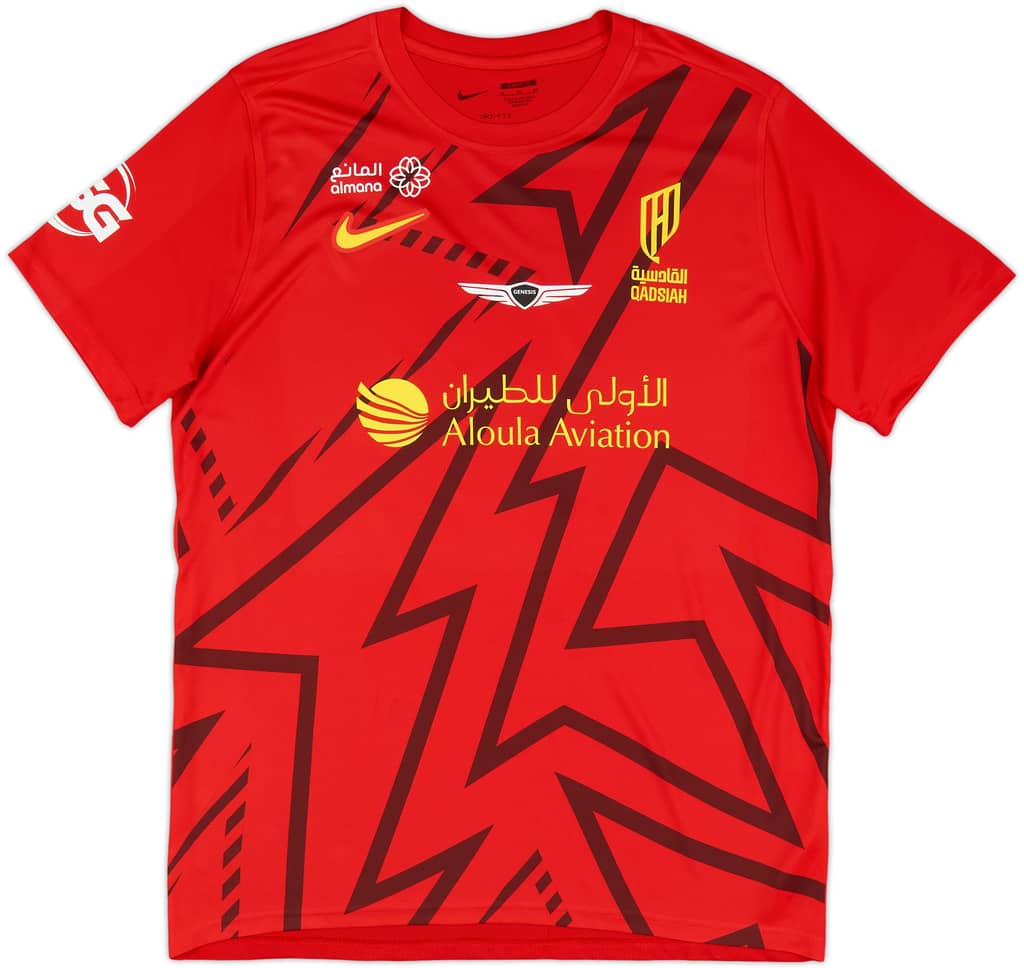 2024-25 Al Qadsiah Home Shirt Wessam #20- As New - (XL)