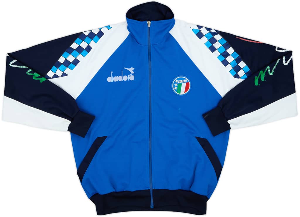 1990 Italy Diadora Track Jacket - 7/10 - (L)