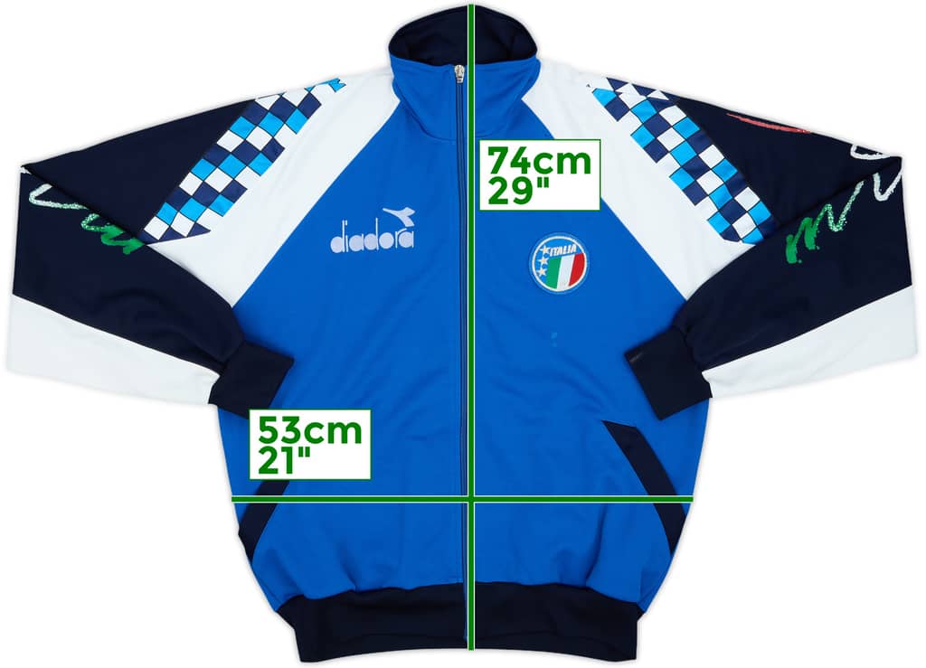 1990 Italy Diadora Track Jacket - 7/10 - (L)